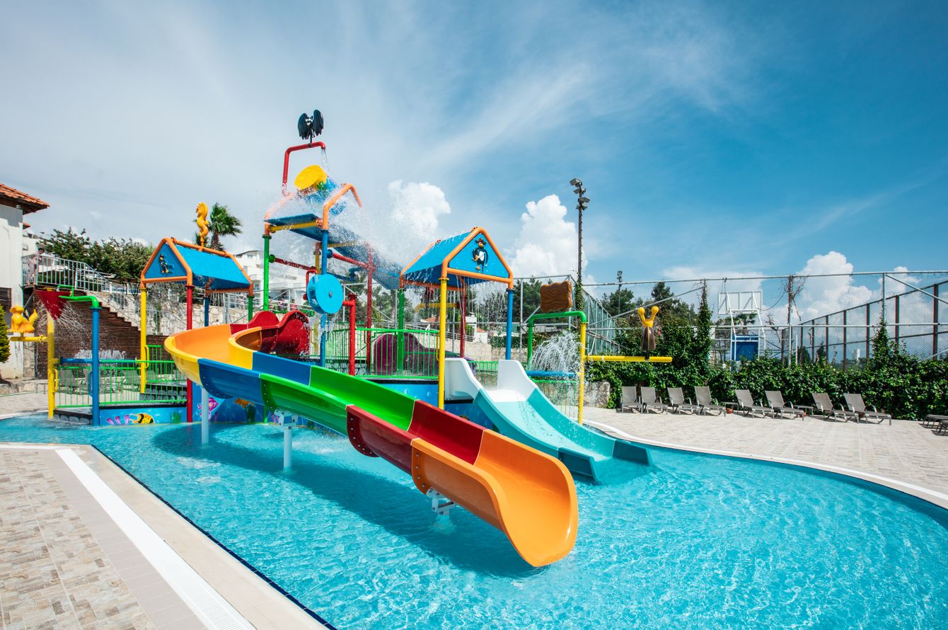 Toboggans aquatiques