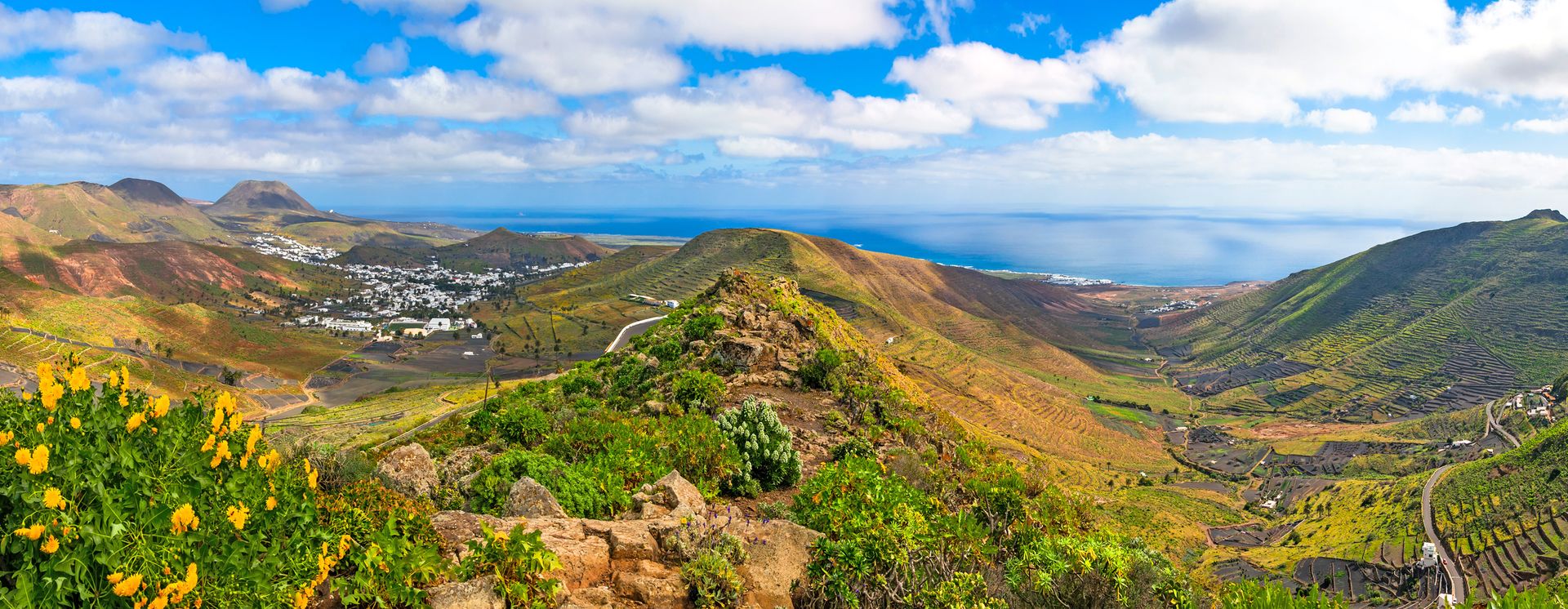 Vue panoramique sur Haria
