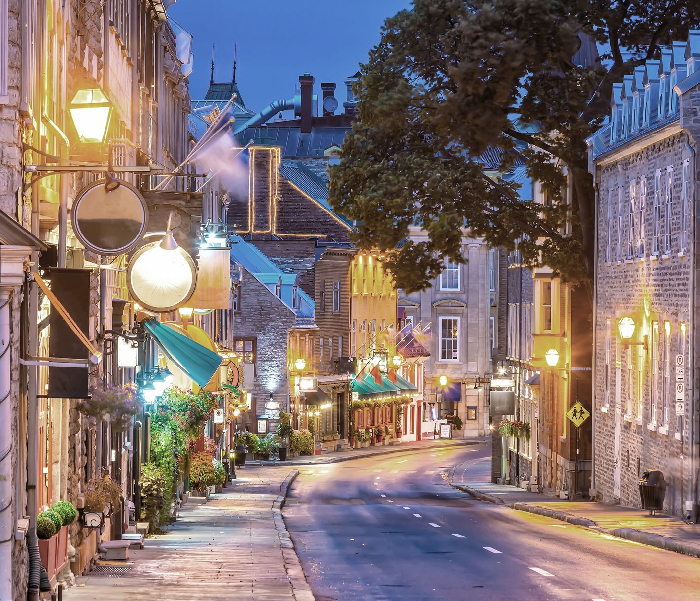 Der Zauber von Vieux Québec – bei Tag und Nacht