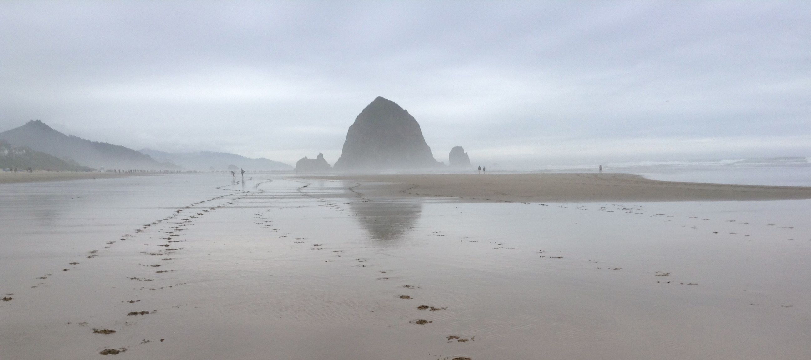 Der Haystack Rock ist ein faszinierendes und beliebtes Fotosujet.