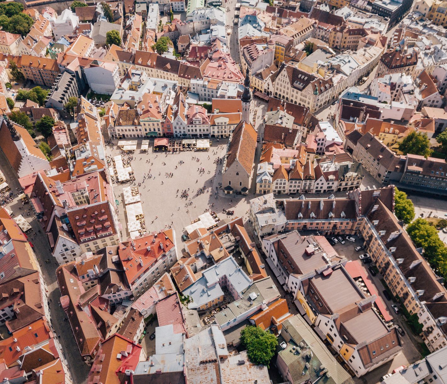 Das Herz von Tallinn bildet die weltberühmte Altstadt.