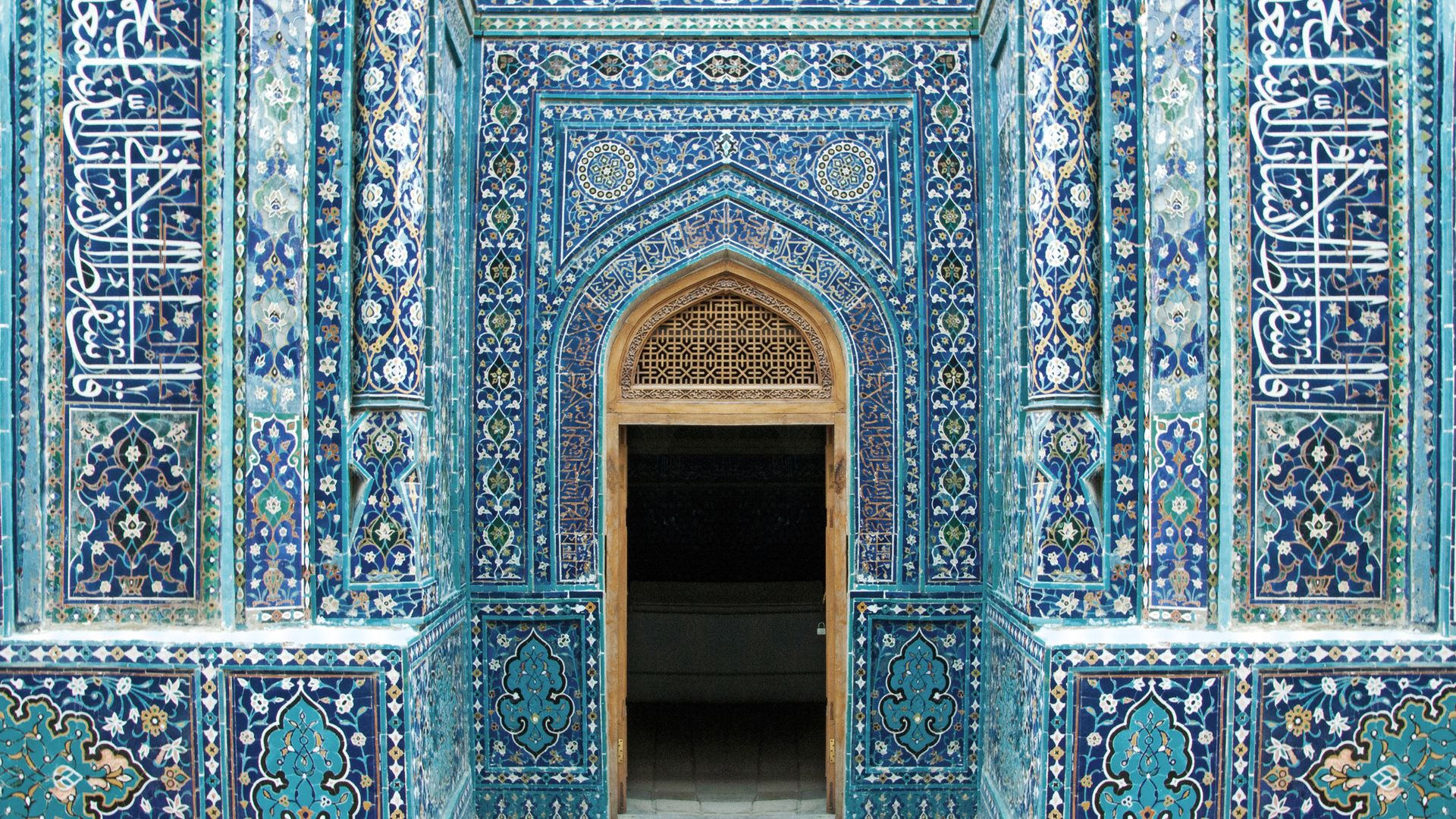 Ambiance digne des Mille et Une Nuits dans les rues de Samarcande...
