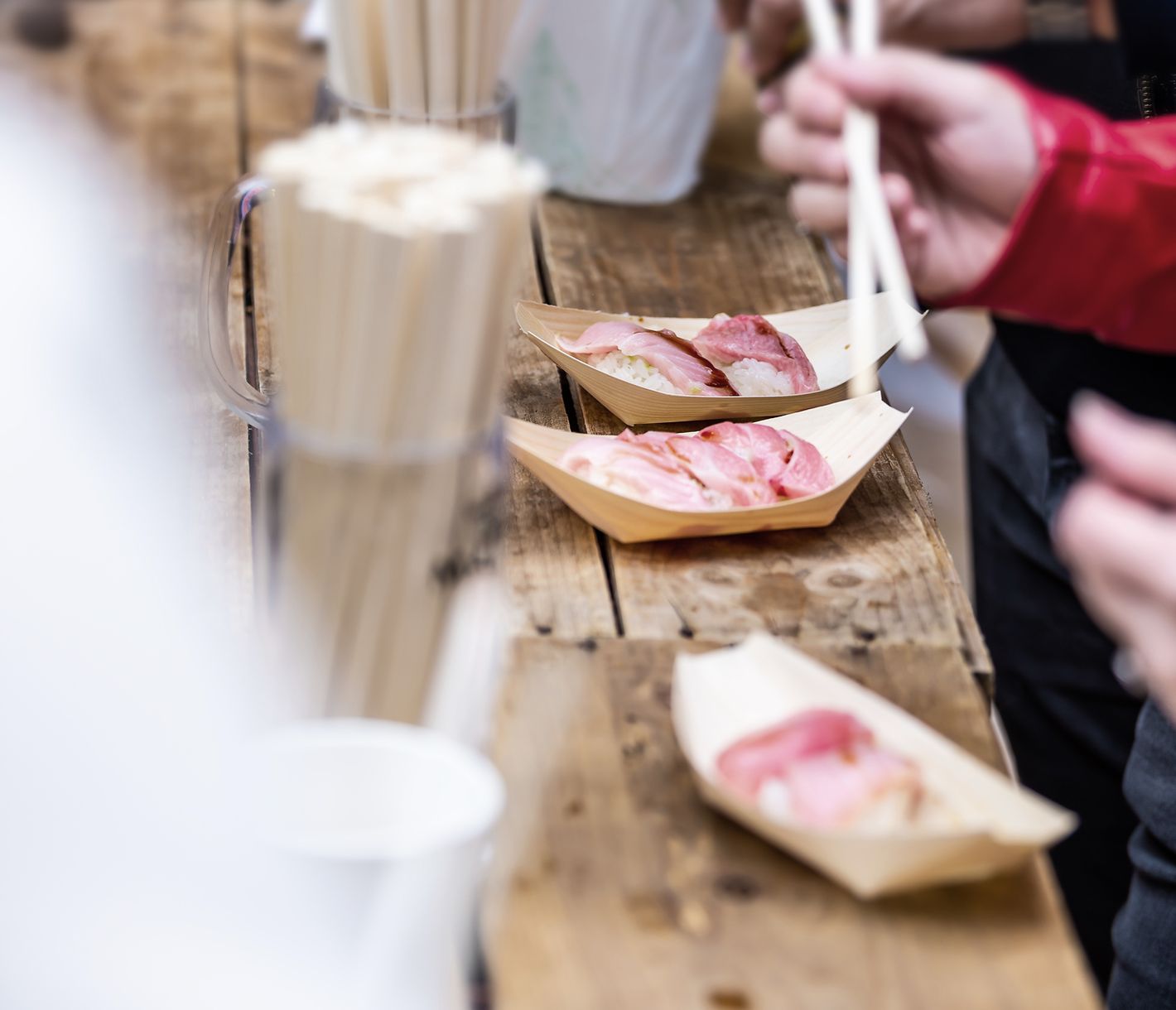 Das frischeste Sushi der Welt auf dem Tsukiji-Fischmarkt