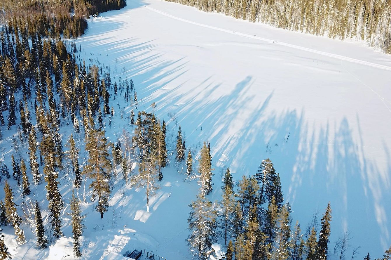 Wie wäre es mit einem Eisbad am anliegenden See nach dem Saunagang?