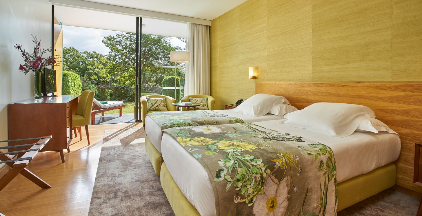 Chambre double vue parc