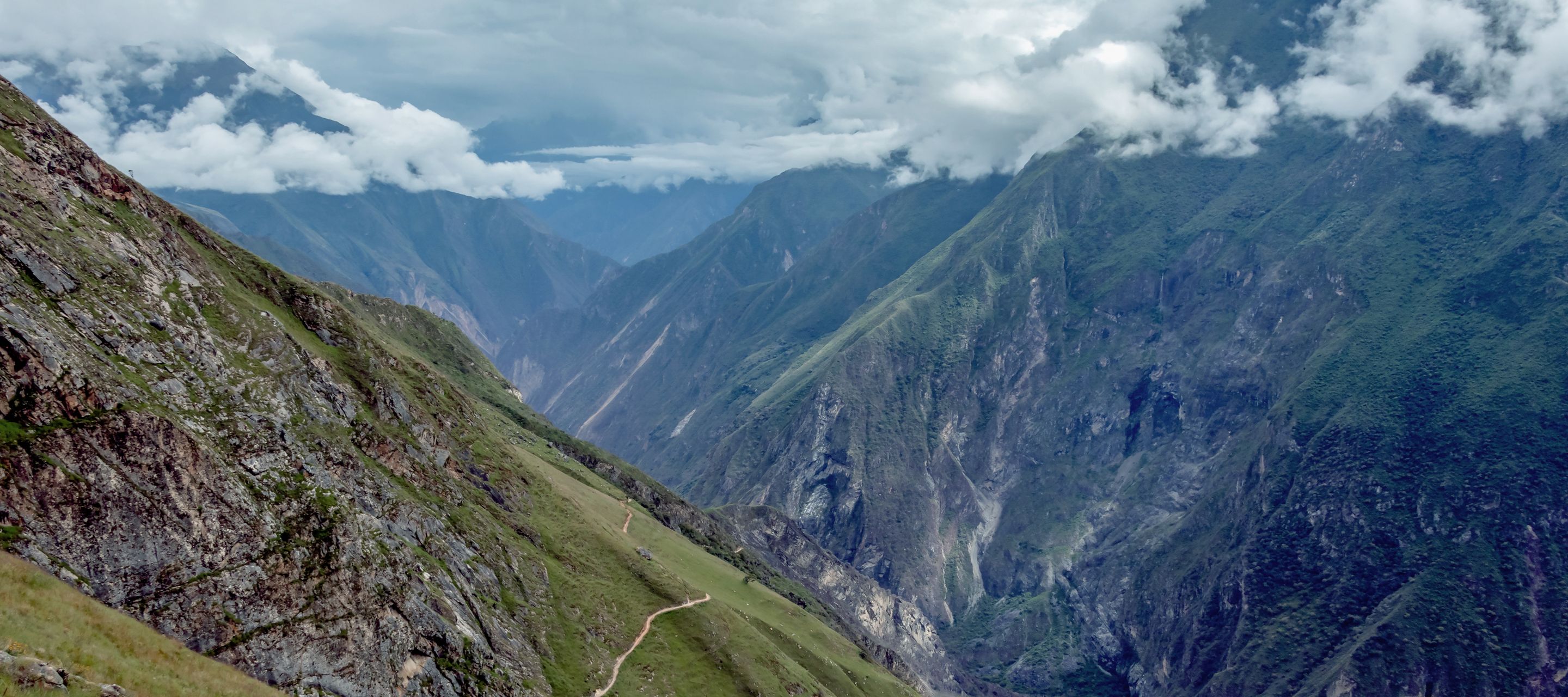Wir müssen nur noch wenige Schritte gehen...