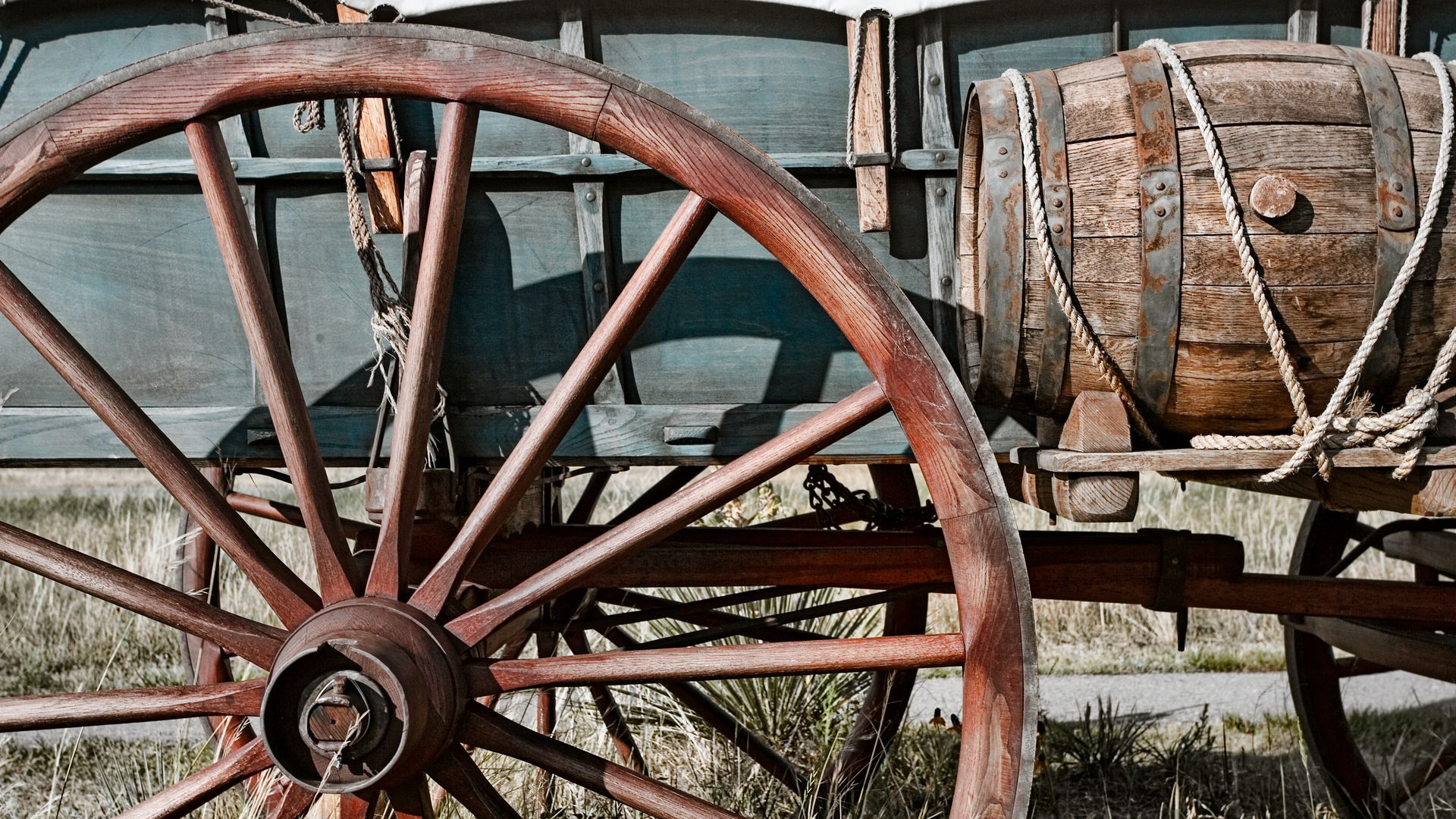 In vergangene Zeiten eintauchen im Oregon Trail Interpretive Center