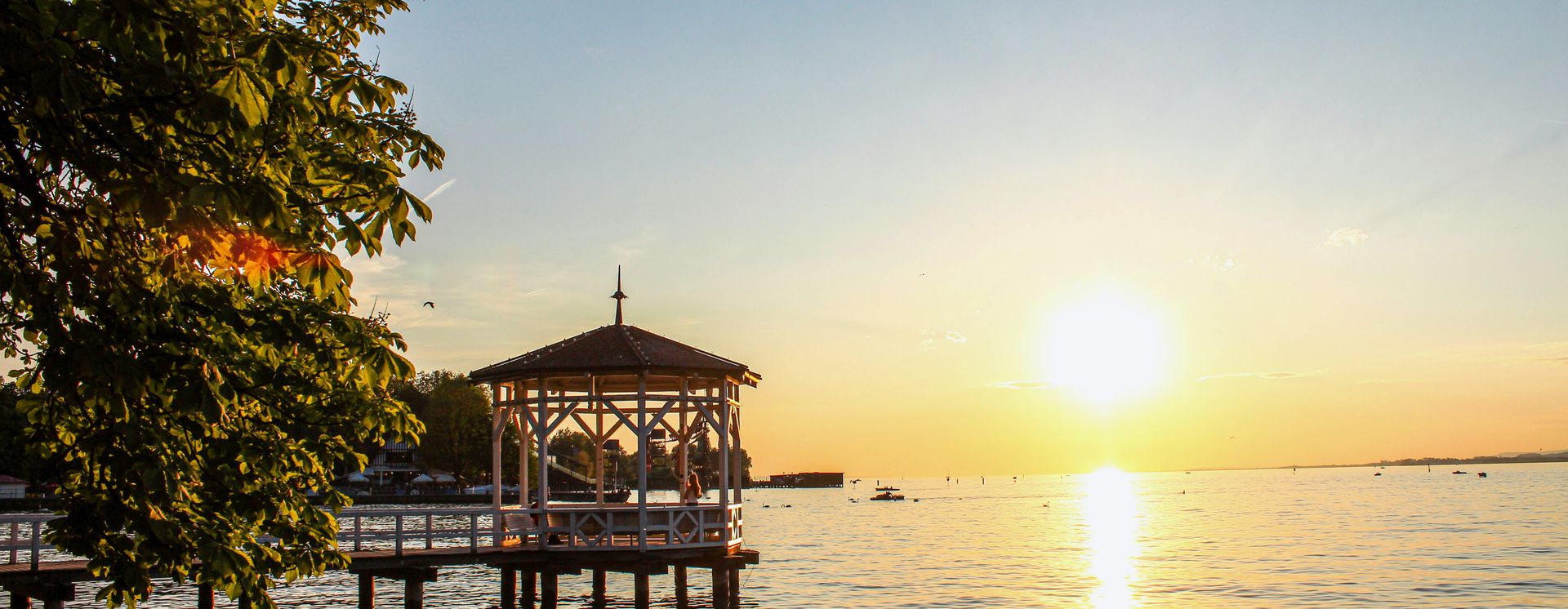 Lac de Constance près de Bregenz