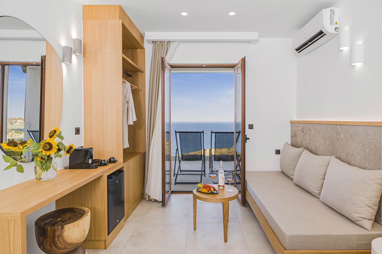 Chambre double élégance vue mer
