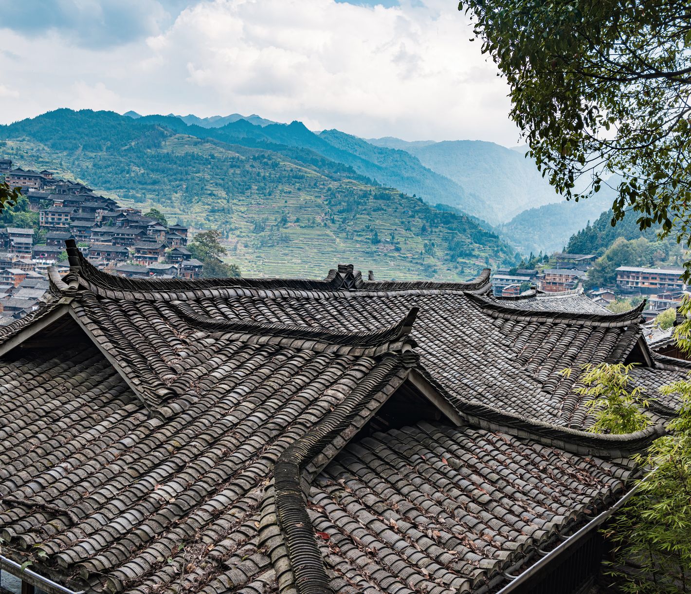 Xijiang est le plus grand village du peuple Miao, réputé pour ses charmantes maisons en bois sombre, serrées les unes contre les autres, qui lui confèrent une atmosphère authentique et envoûtante.