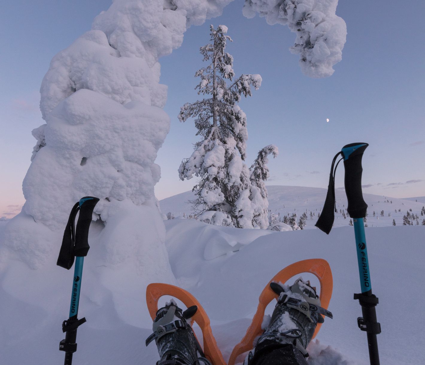 Eine bequeme Art, sich auch am Tag fortzubewegen.