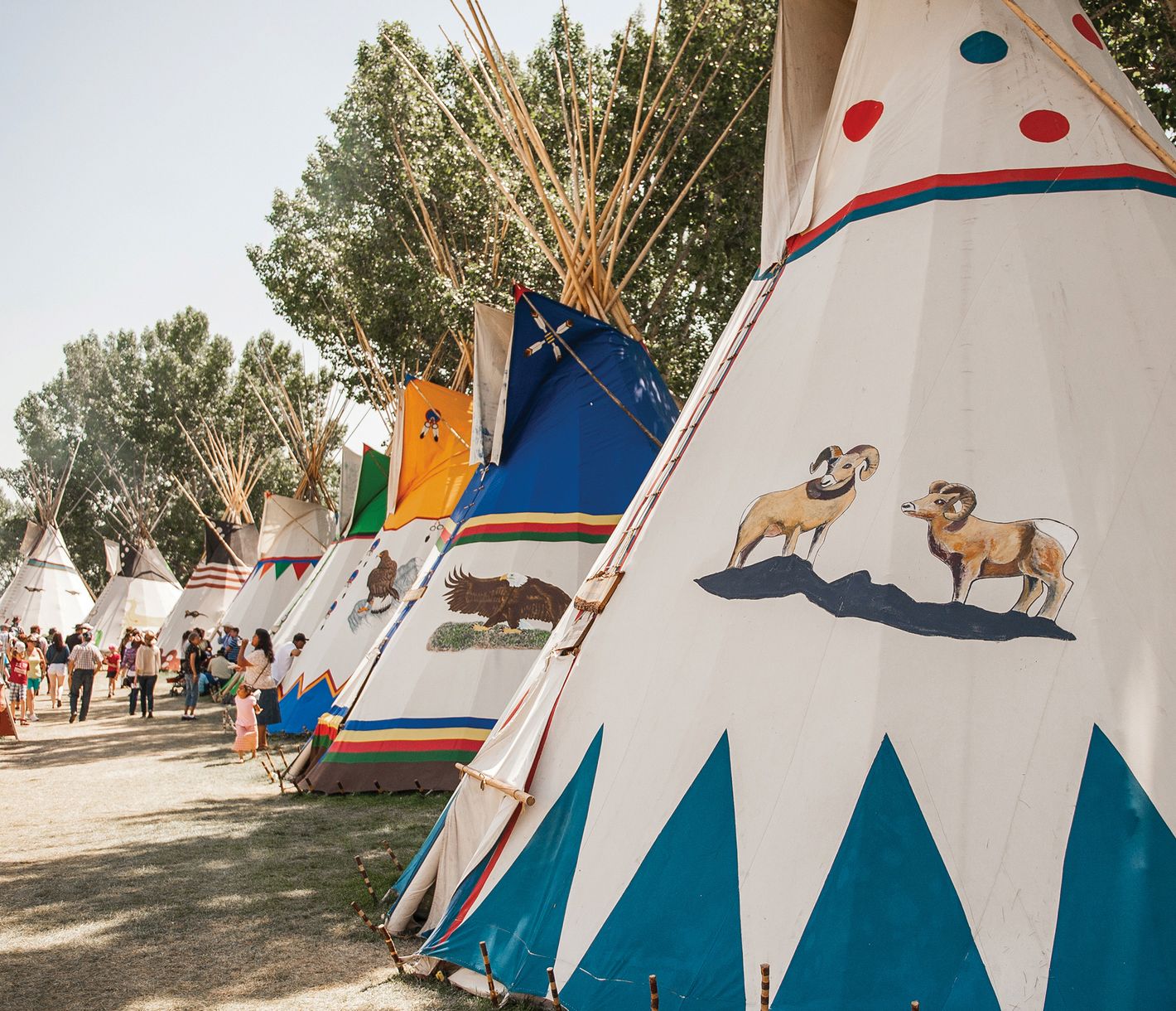 Das bekannte Elbow River Camp