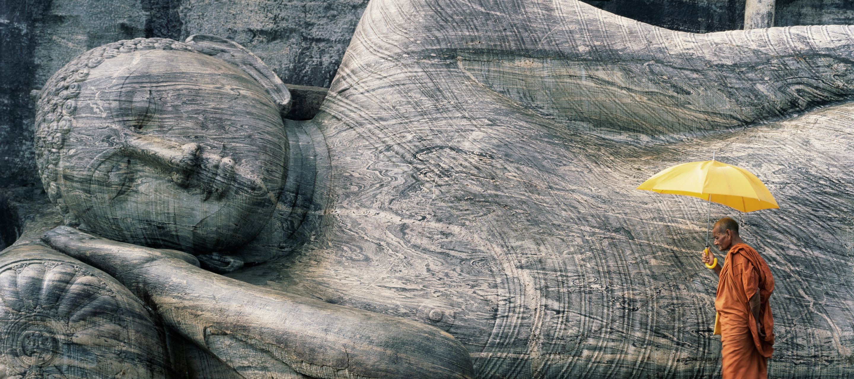 Felsentempel Gal Vihara bei Polonnaruwa