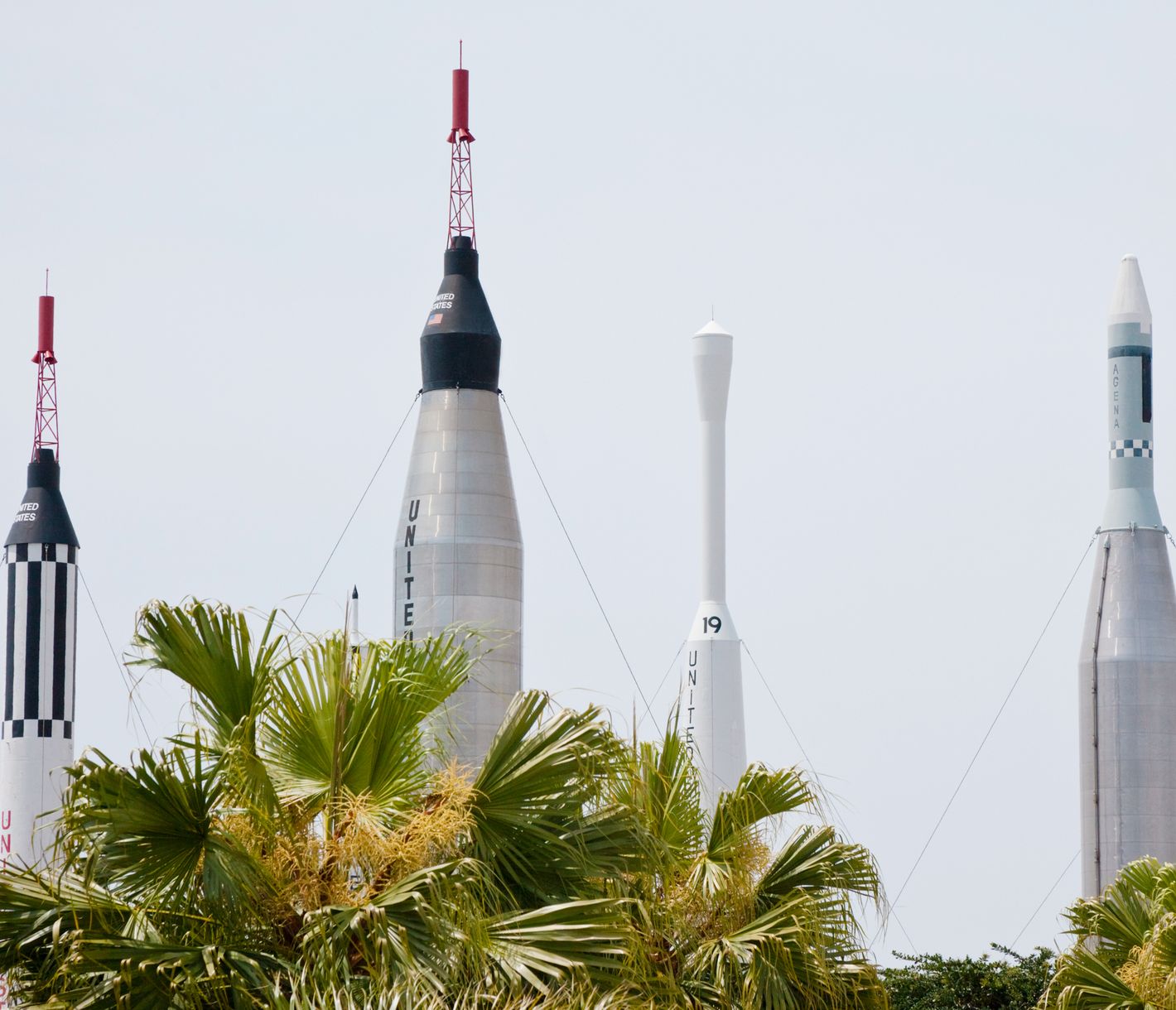 Rocket Garden im Kennedy Space Center