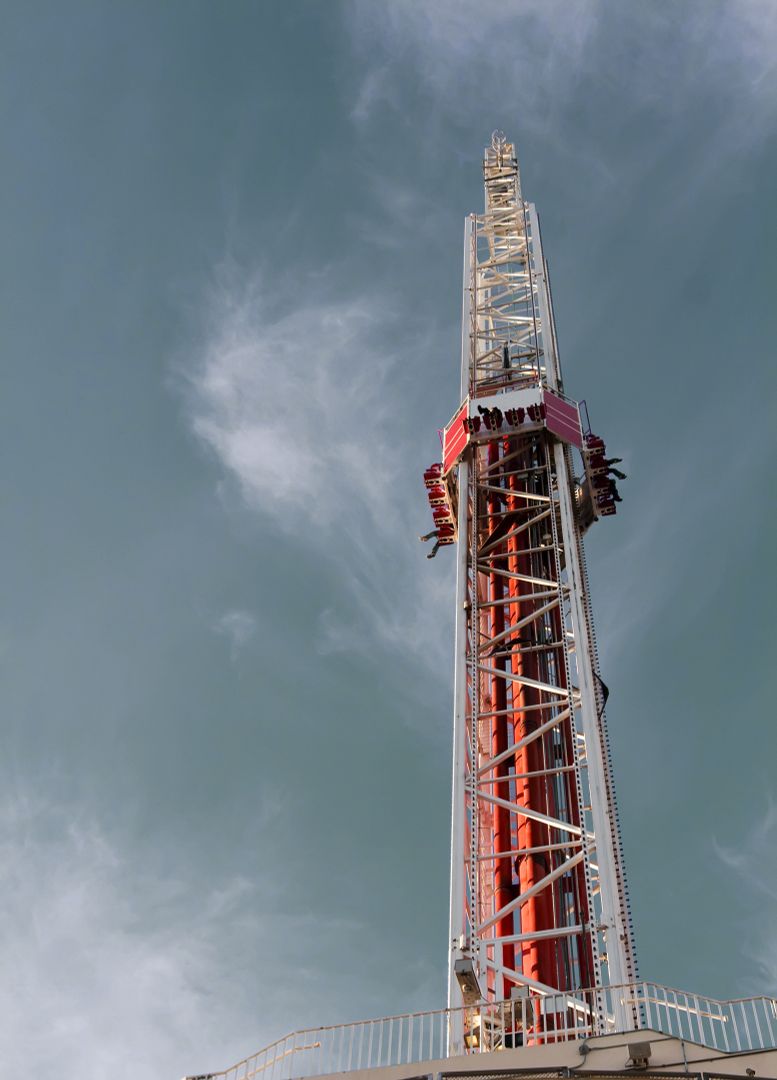 Thrill Rides auf dem Stratosphere Tower Las Vegas