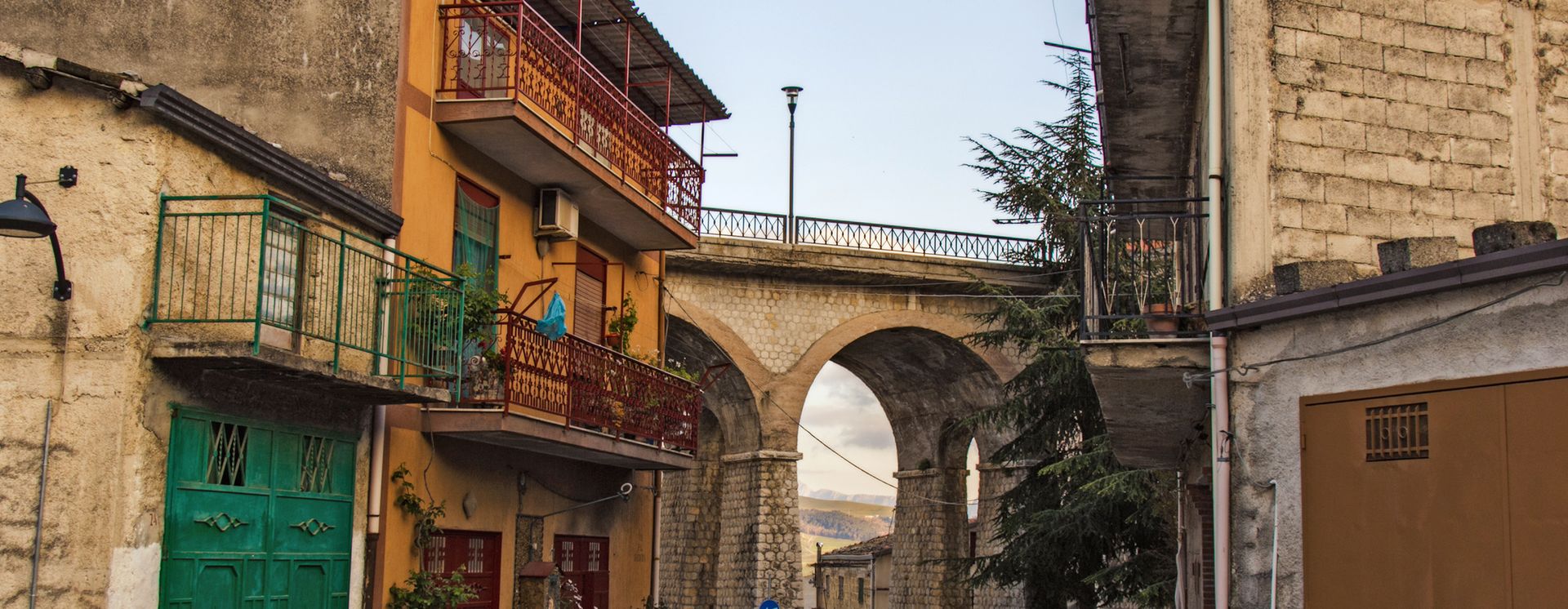 Alte Gebäude in Piana degli Albanesi