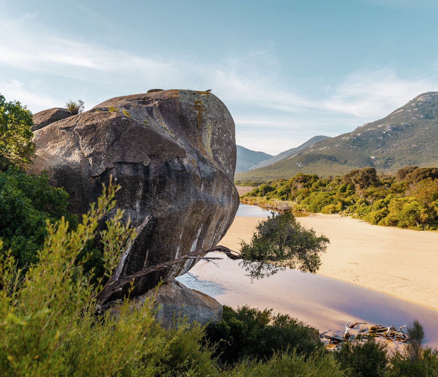 An der südlichsten Spitze