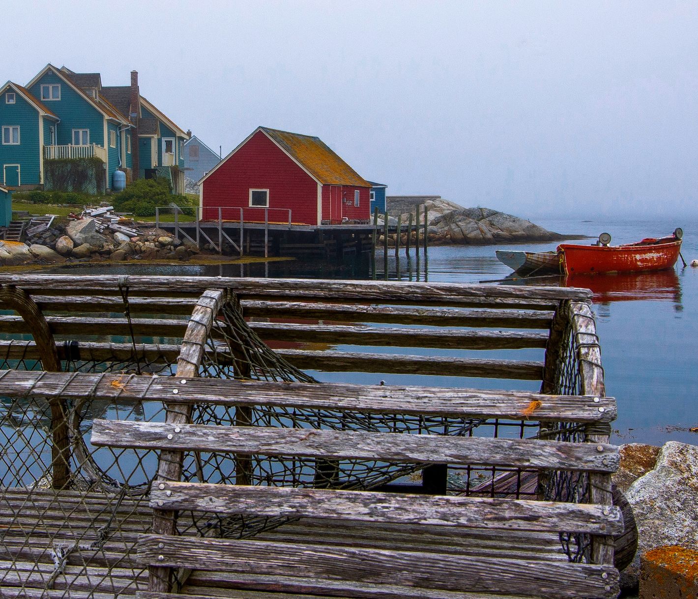Fischerromantik in Peggy's Cove