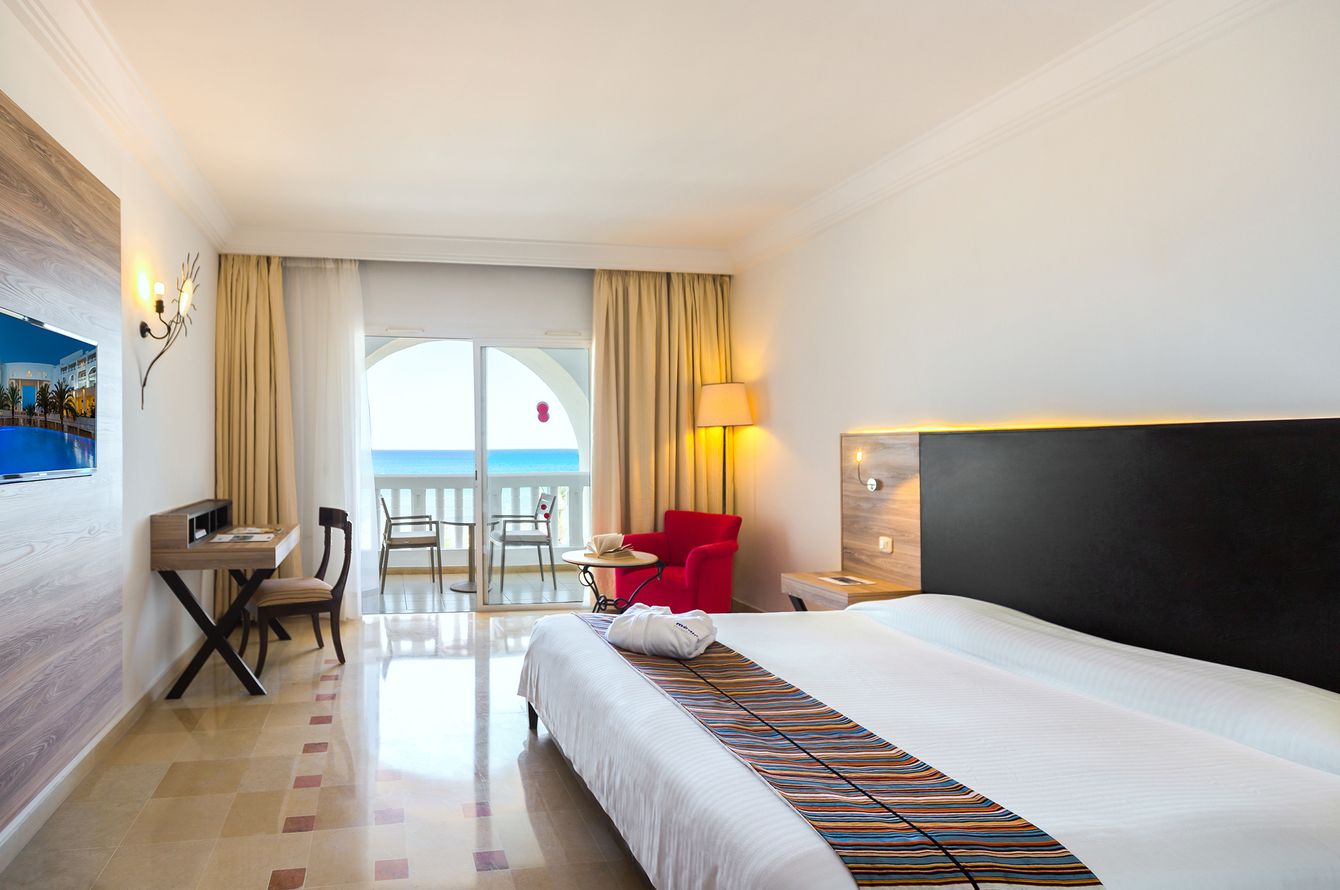 Chambre double vue mer