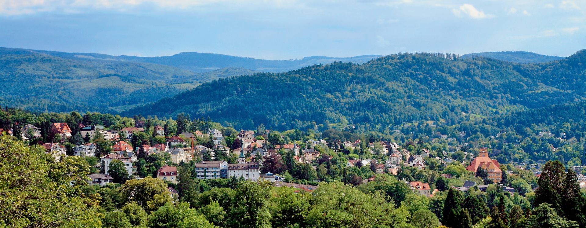 Baden-Baden im Sommer