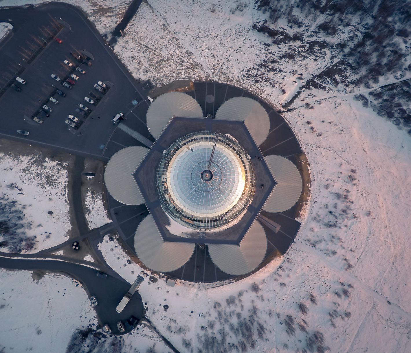 Der ehemalige Wasserturm Perlan ist eine der Attraktionen von Reykjavik