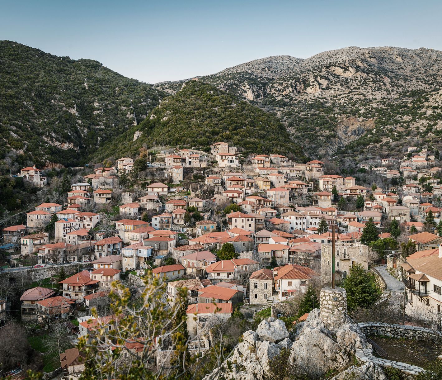 Stemnitsa – traditionelles Bergdorf im Peloponnes