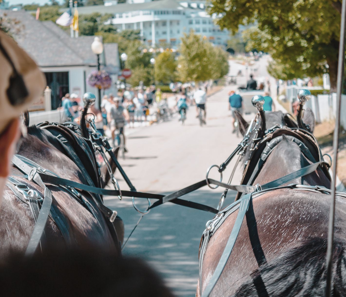 Fortbewegungsmittel auf Mackinac Island