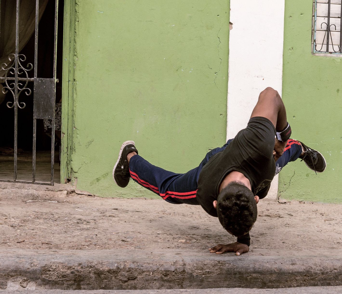 Tanzkunst auf Santo Domingos Strassen
