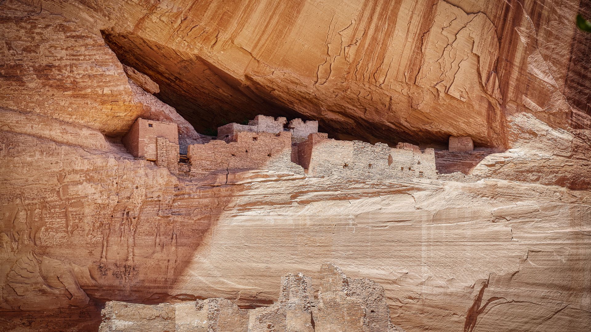 Les ruines du White House dans le canyon De Chelly constituaient le centre spirituel du peuple Navajo.