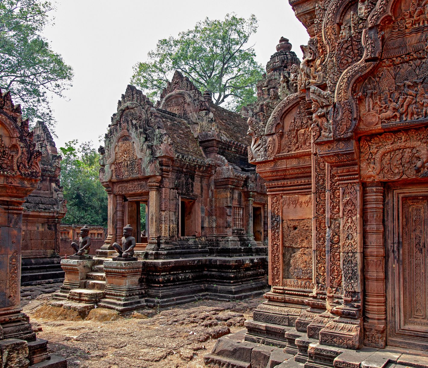 Banteay Srei, auch bekannt als die «Zitadelle der Frauen»