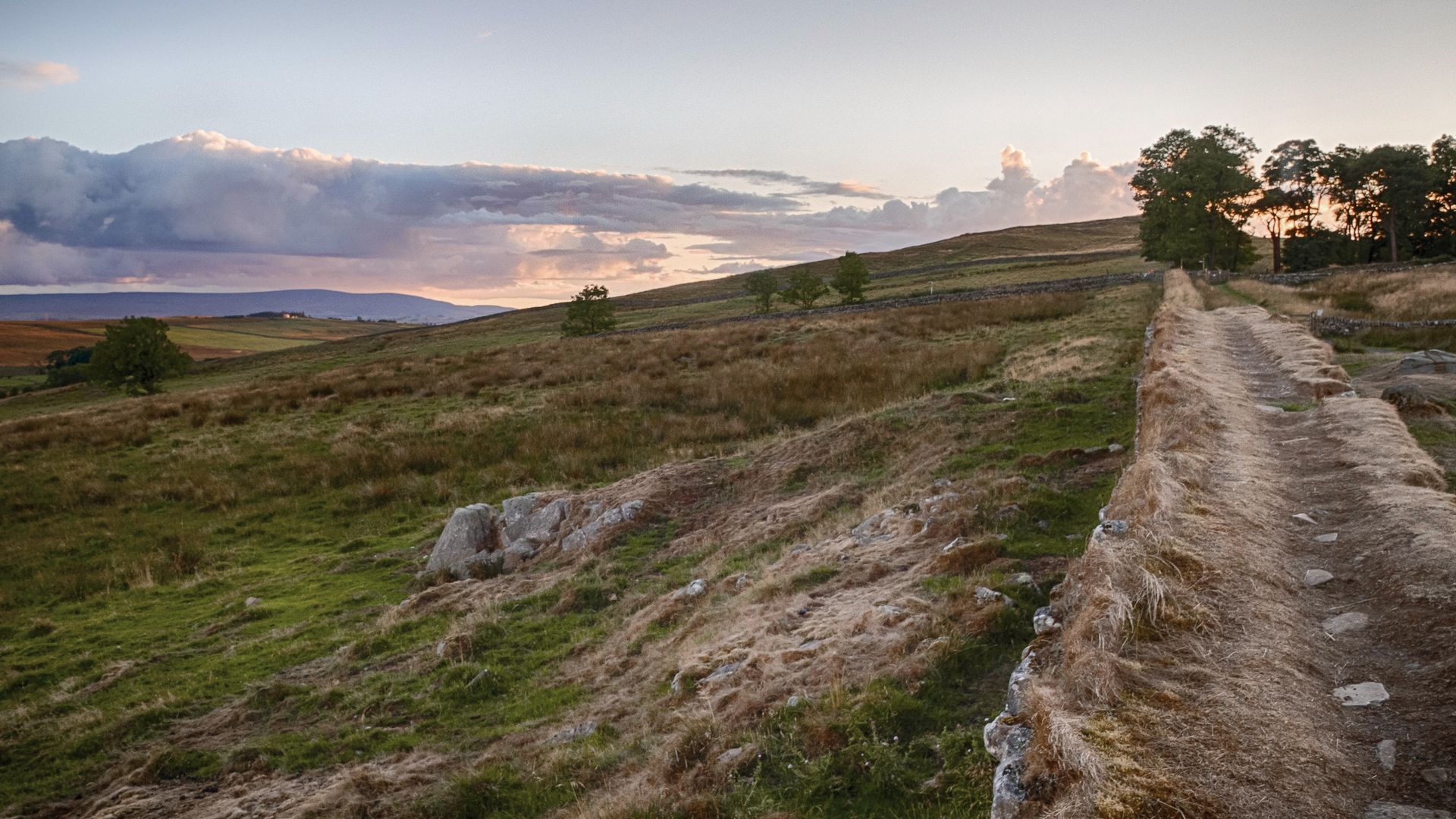 Hadrian's Wall bei Carlisle