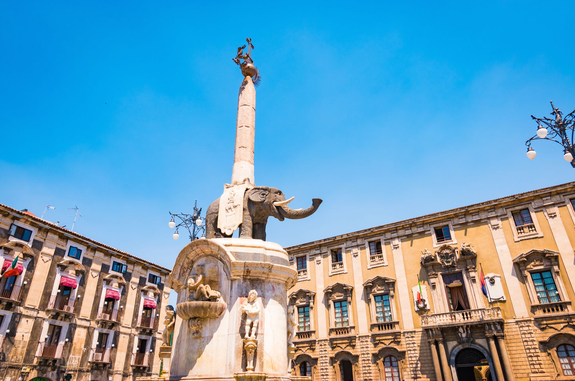 Fontana dell'Elefante à Catane