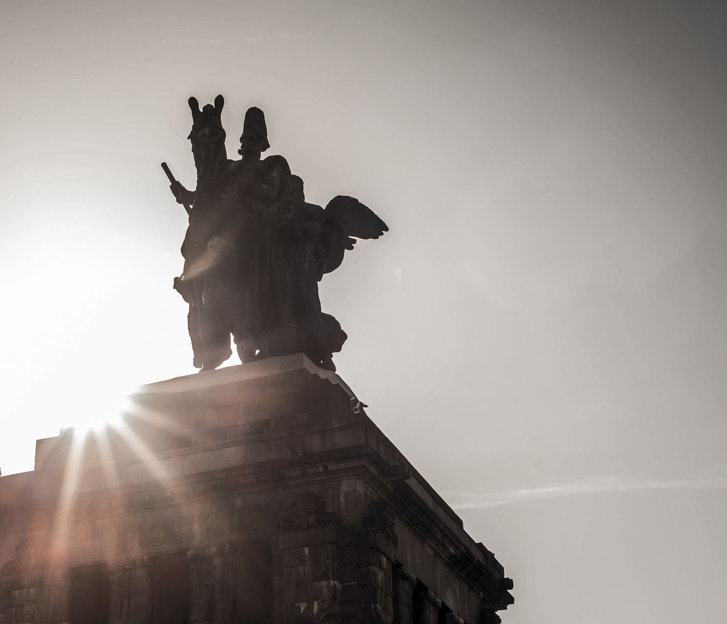Kaiser-Wilhelm-Denkmal am Deutschen Eck in Koblenz