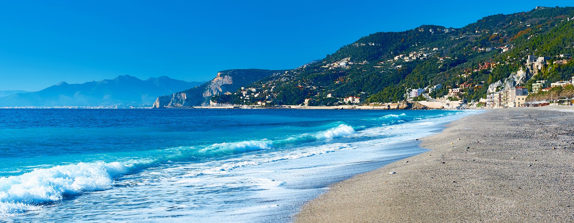 Plage dans la province de Savone