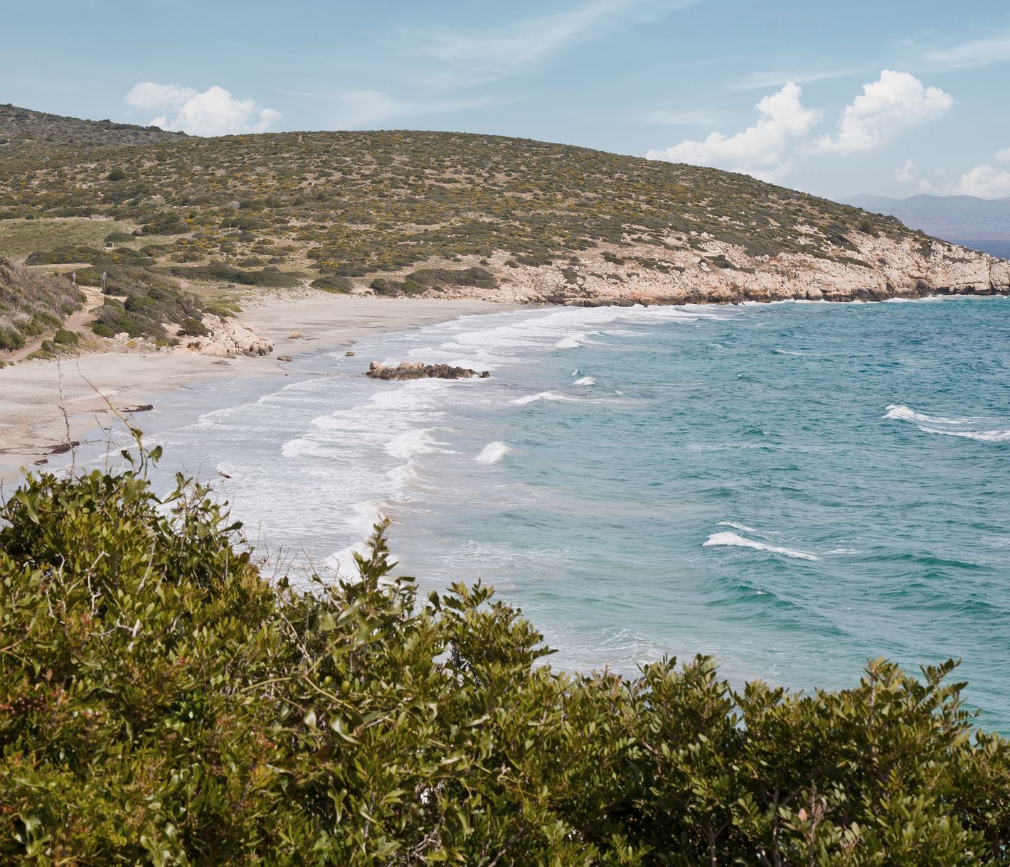 Einsamer Strand auf der Insel Sant'Antioco