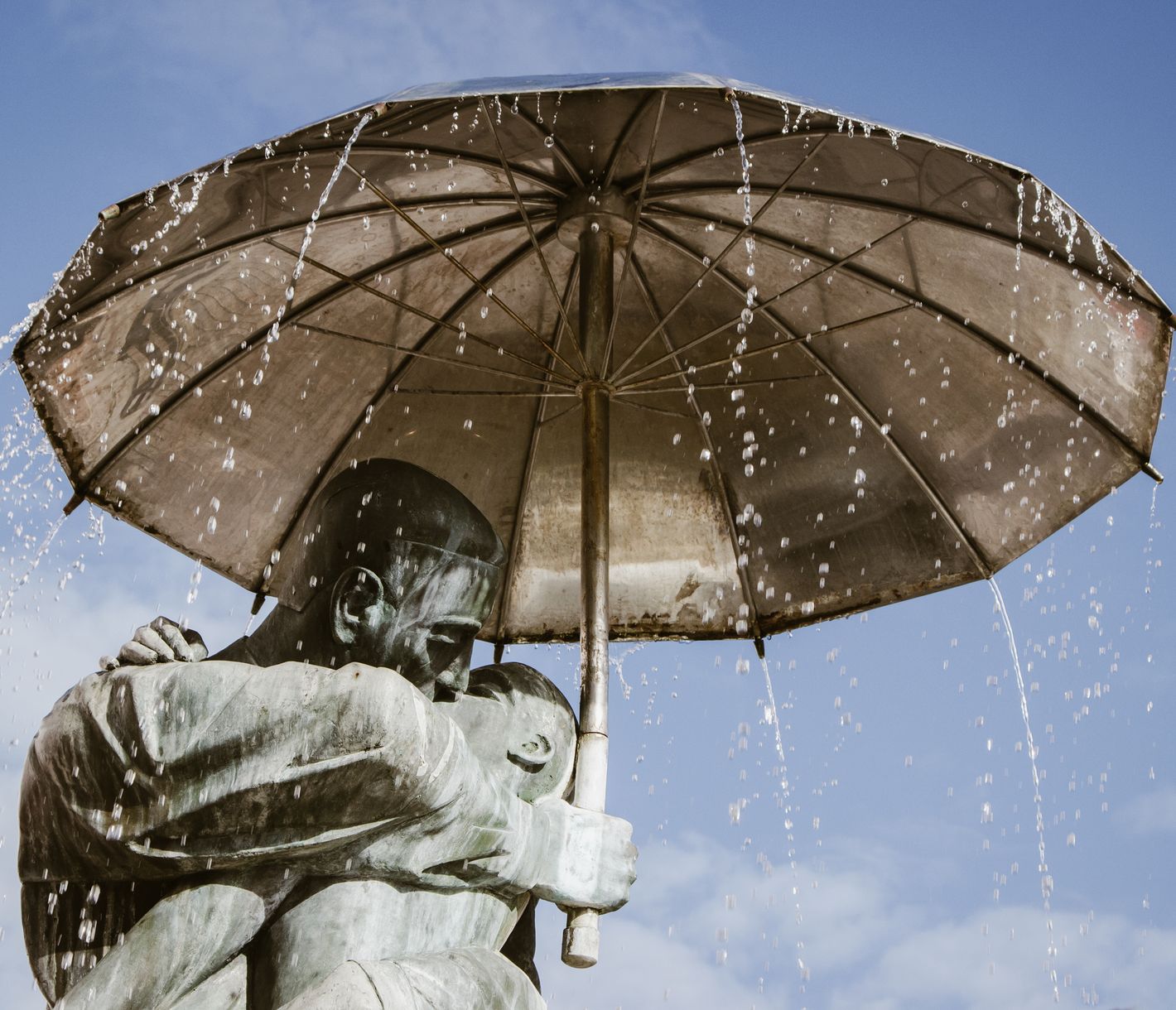 Die küssenden Studenten