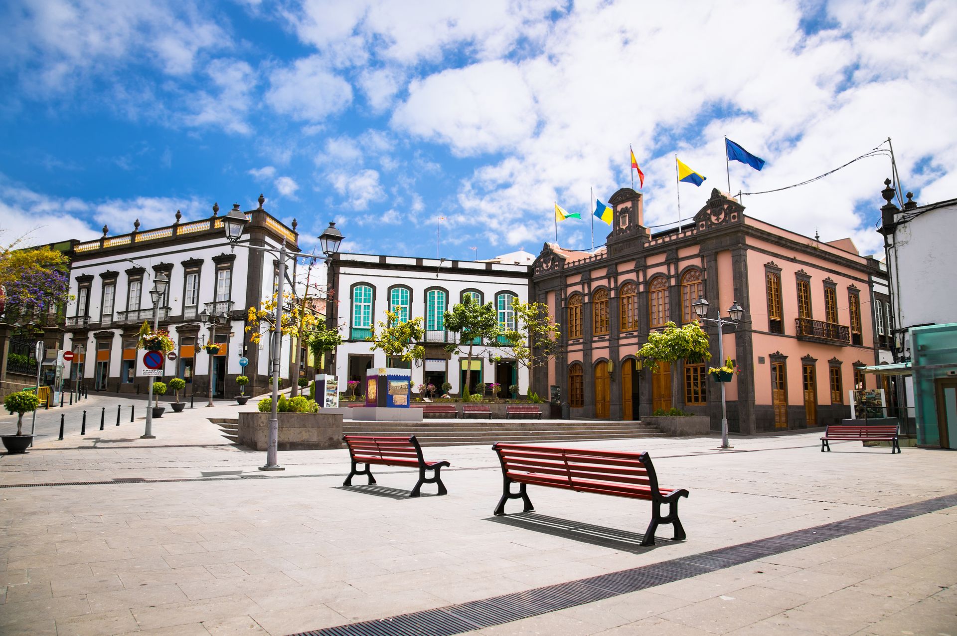 Plaza de Constitución mit Rathaus