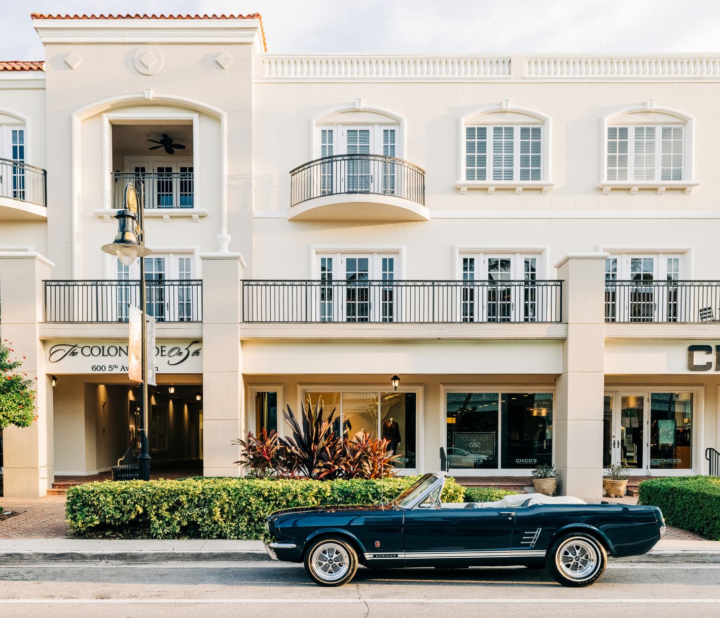 Downtown Naples an der Paradise Coast von Florida