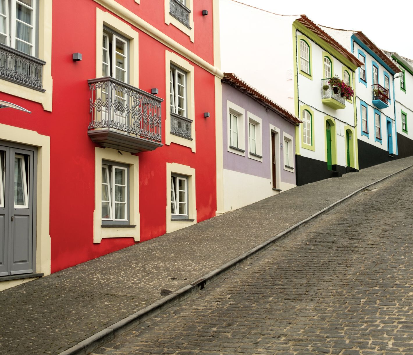 Traditionelle Architektur in Angra do Heroísmo
