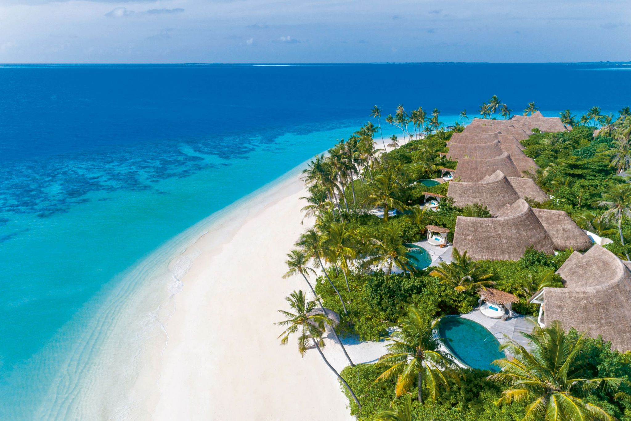 Beach Villa mit Pool