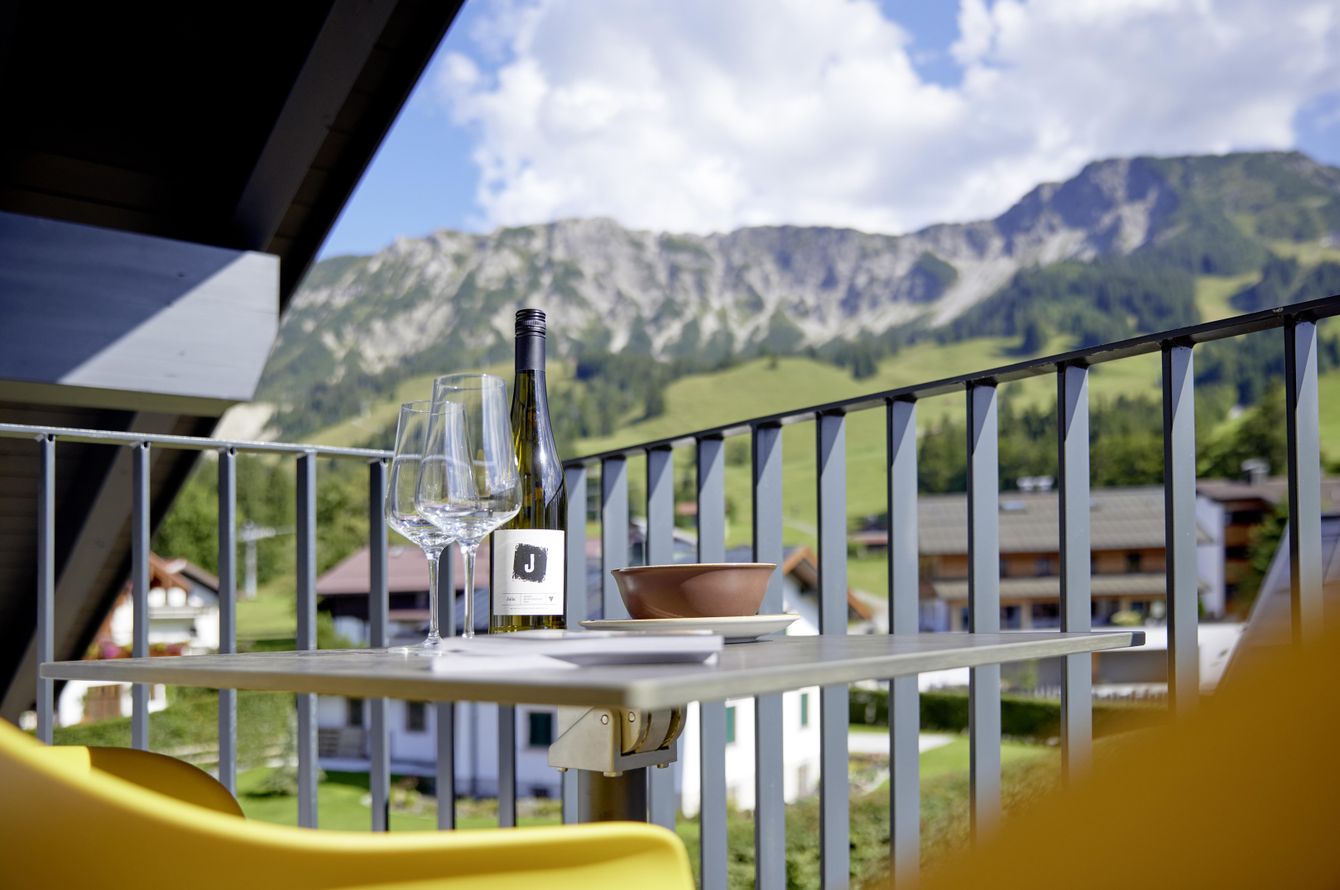Vue depuis le balcon
