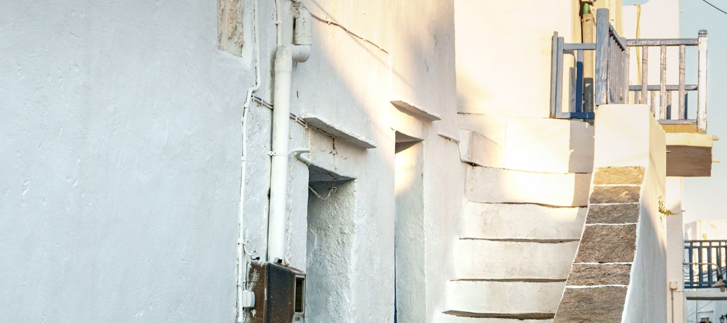 Stillleben im Dorf Kastro auf Sifnos