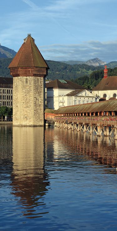 Lucerne & Lac des Quatre-Cantons voyages sur mesure - Pont de la Chapelle à Luzern