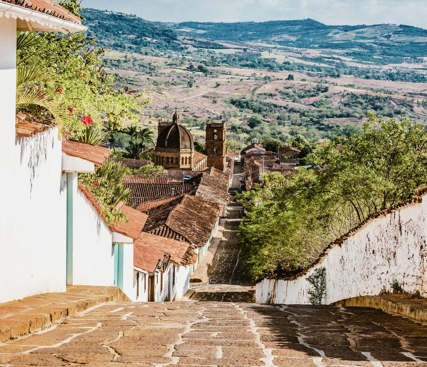 Barichara, un bijou aux rues pavées chargées d’histoire et à l’architecture coloniale extrêmement bien préservée.