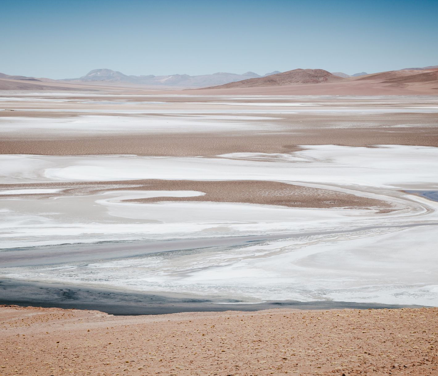 Inmitten der unendliche Weite des Altiplanos