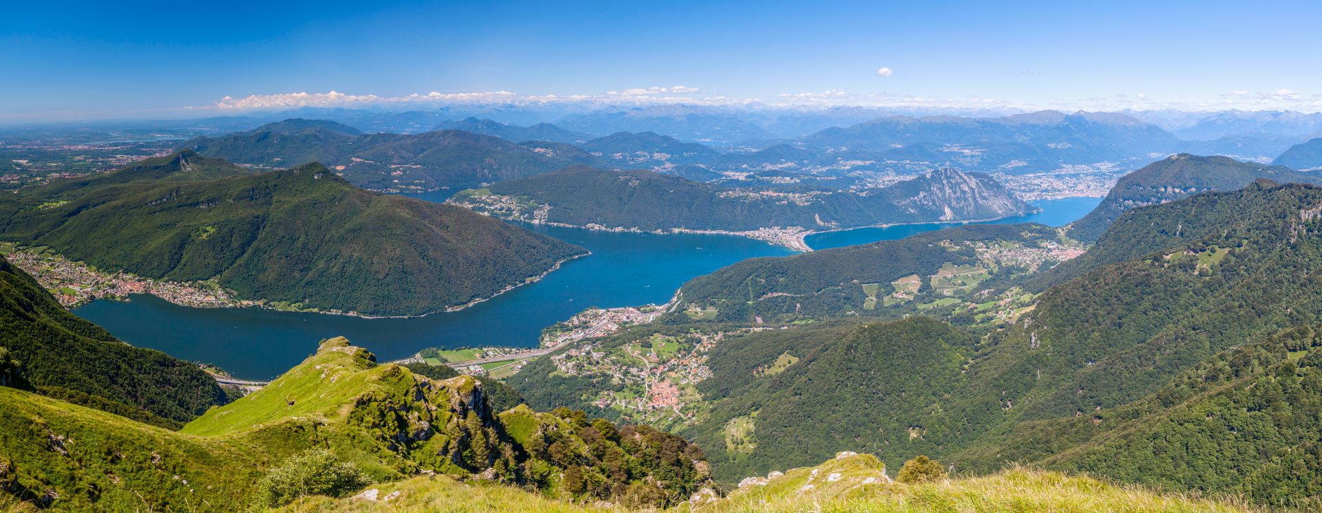 Ausblick vom Monte Generoso