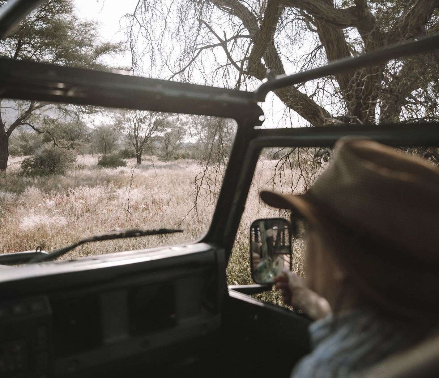 Unterwegs mit dem Safariauto
