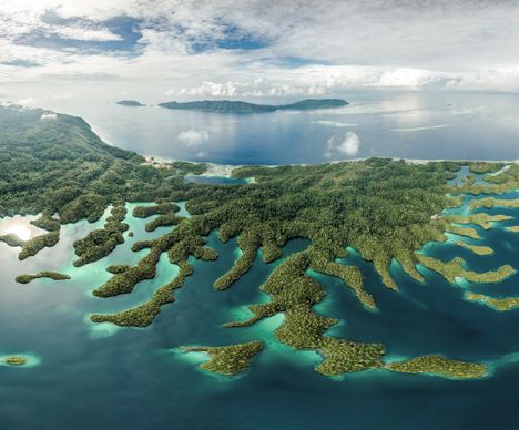 Le labyrinthe des îles Raja Ampat