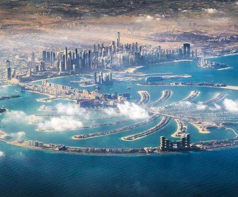 Ikone der Moderne: Palm Jumeirah von oben