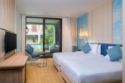 Doppelzimmer Deluxe mit Poolzugang